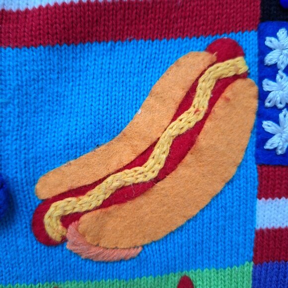 MIchael Simon Americana Short Sleeve Knit Cardigan - Picture 5 of 10